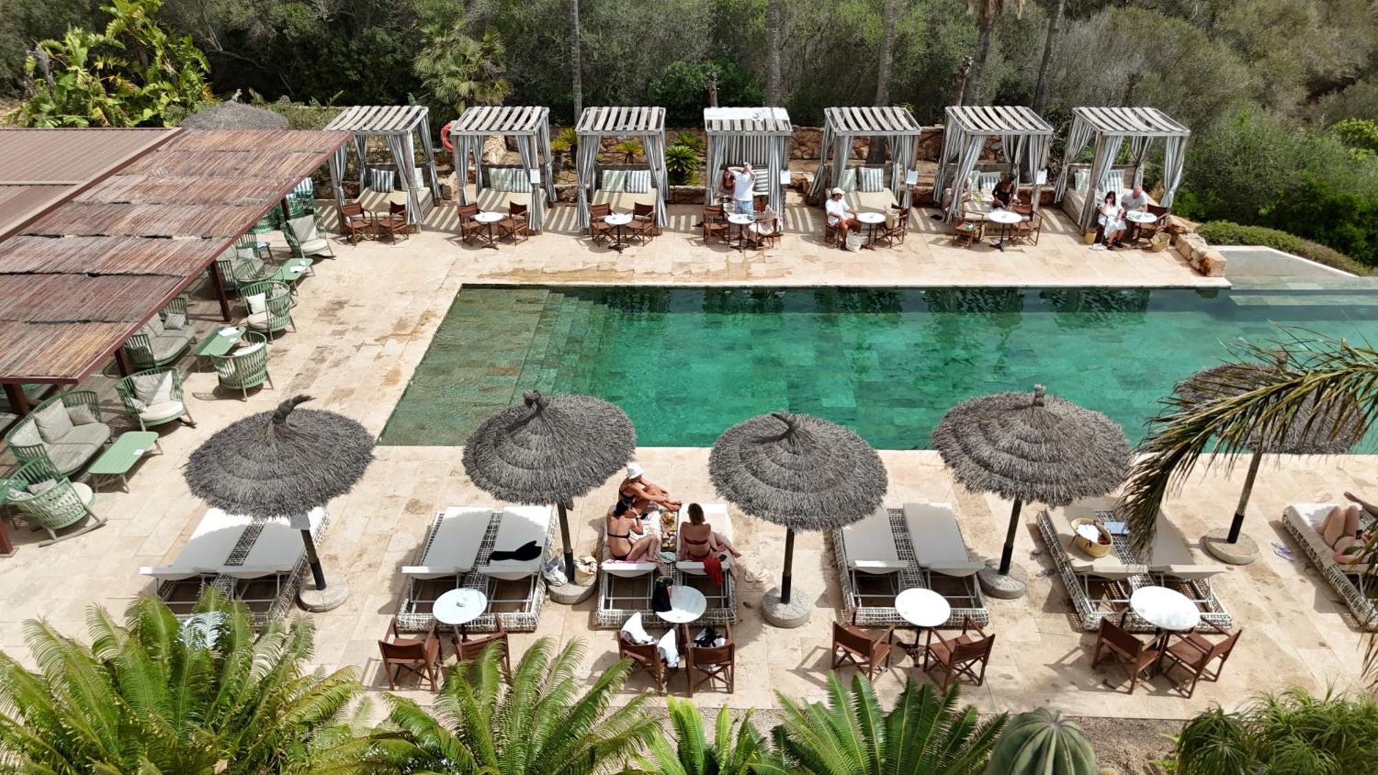 Finca Hotel Rural Es Turo Ses Salines  Esterno foto