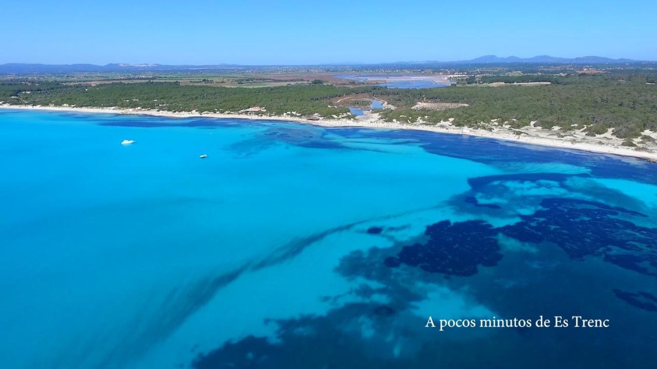 Finca Hotel Rural Es Turo Ses Salines  Esterno foto